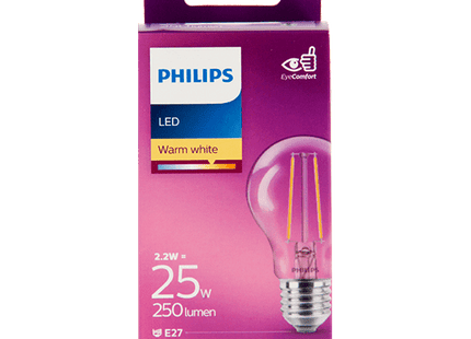 Philips LED filament bulb 25W E27