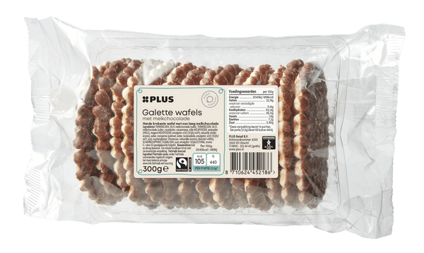 Galetten wafels choco Fairtrade  Dutchshopper