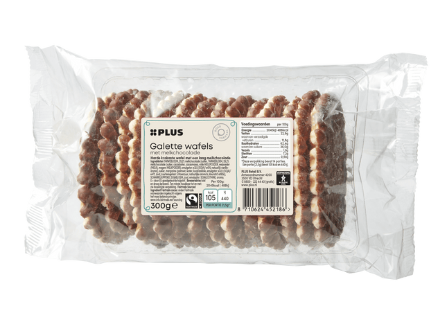 Galetten wafels choco Fairtrade  Dutchshopper