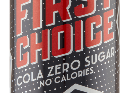 First Choice Cola zero sugar