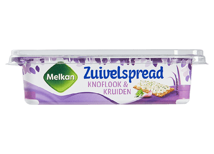 Melkan Zuivelspread knoflook & kruiden