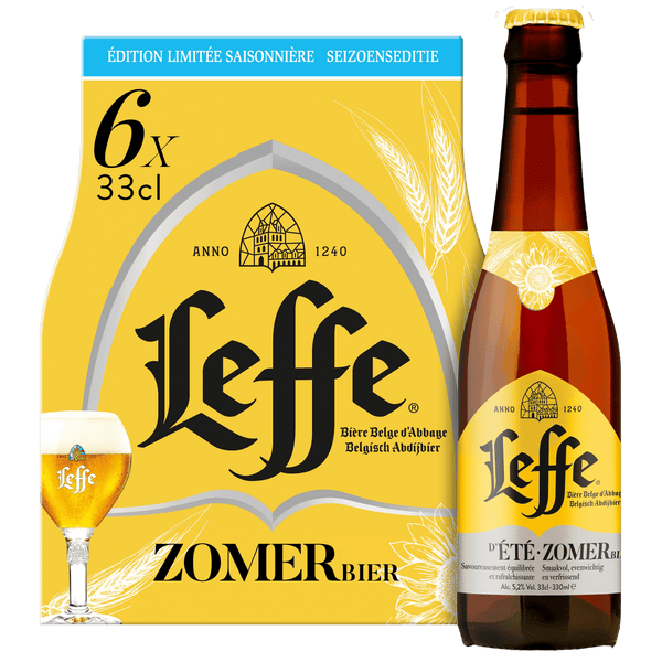 Leffe Sommer Blond Belgisches Abteibier