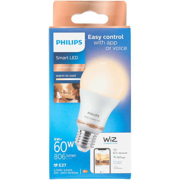 Philips Smart LED 60W A60 E27 warm-kaltweiß