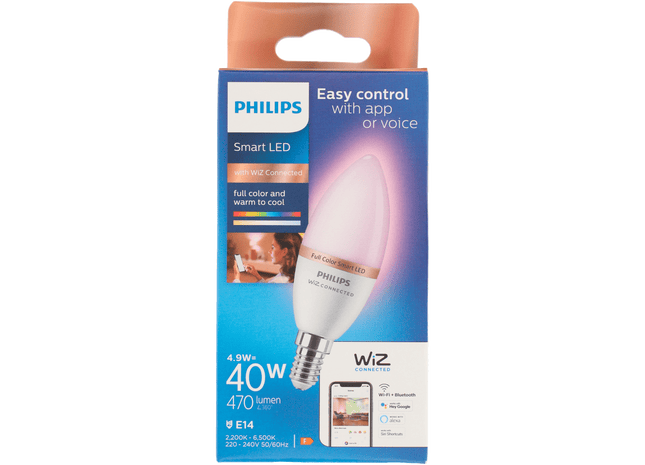Philips Smart LED 40W E14 Farblicht