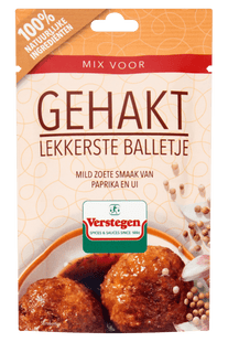 Verstegen Mix voor gehakt lekkerste balletje