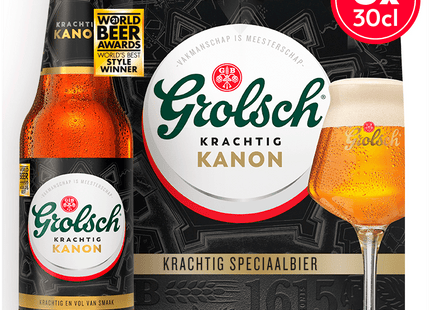 Grolsch Kanon specialty beer bottle