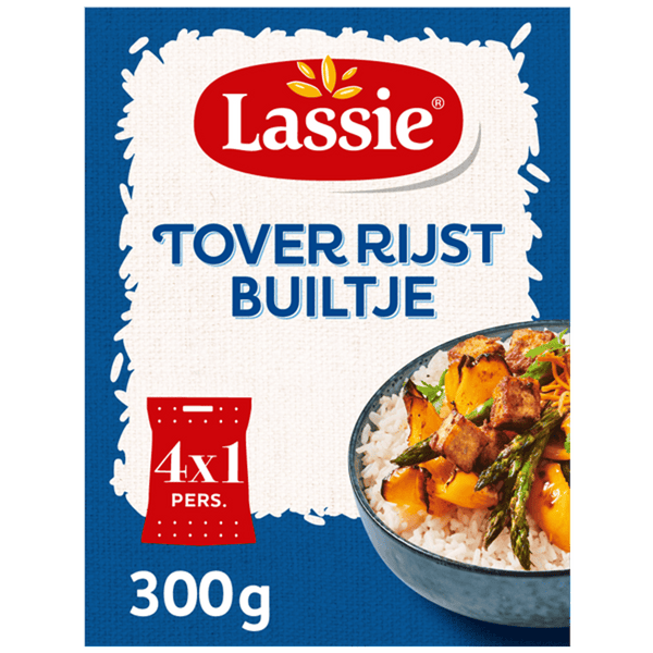 Lassie Toverrijst builtjes 1 persoons