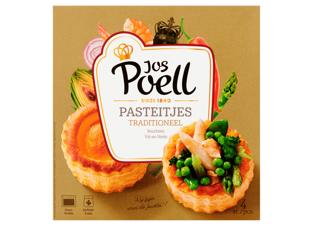 Jos Poell Pasteitjes oven