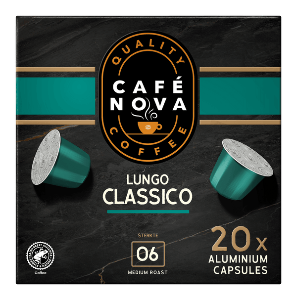 Café Nova Lungo Kaffeekapseln Stärke 6
