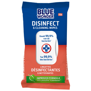 Blue Wonder Desinfectie reiniger doekjes