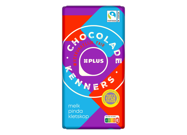 Chocoladereep melk pinda kletskop FT