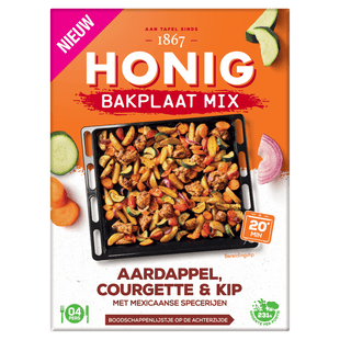 Honig Bakplaat Mix Aardappel, Courgette & Ki