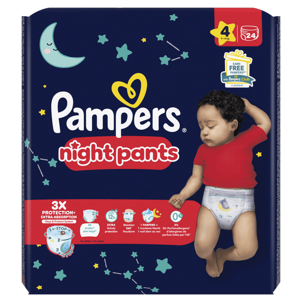 Pampers night pants maat 4