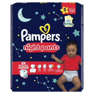 Pampers night pants maat 5