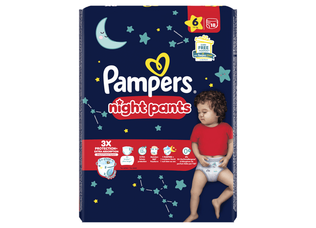 Pampers night pants maat 6