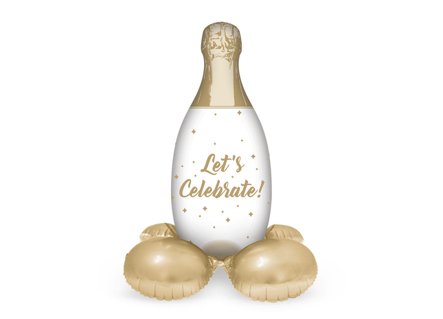 Folat Staande Folieballon Champ Cele