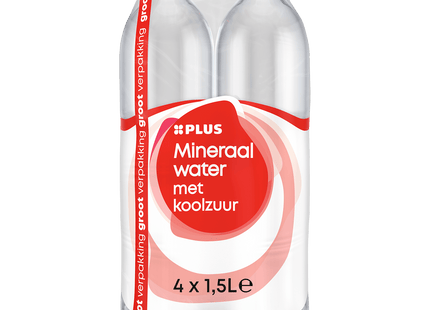 Mineraalwater met koolzuur 4-pack