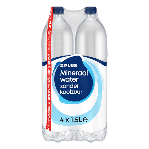 Mineral water without carbon dioxide 4-pack