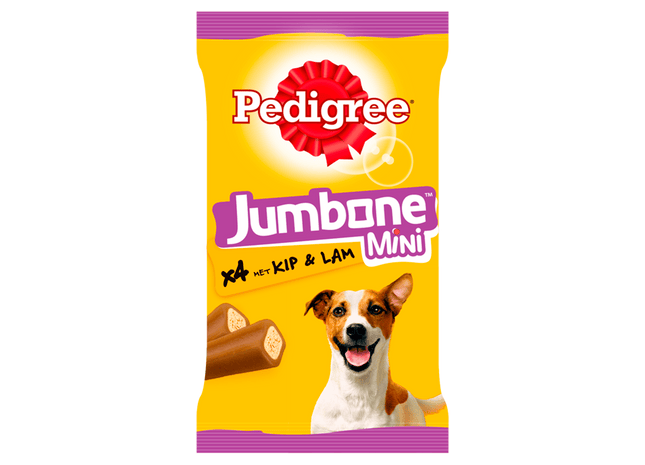 Pedigree Jumbone Mini-Hühnchen- und Lamm-Hundesnack