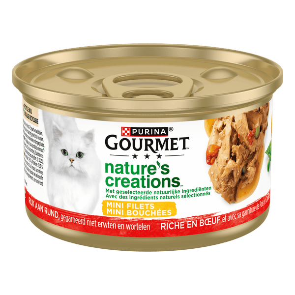 Gourmet Nature's Creations Katzenfutter Rind