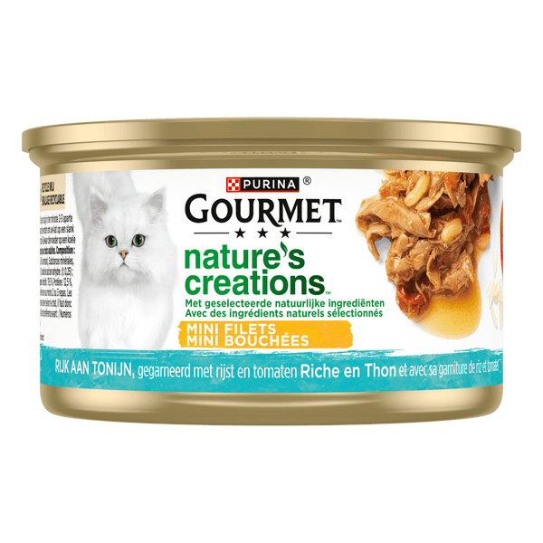 Gourmet Nature's Creations cat food tuna