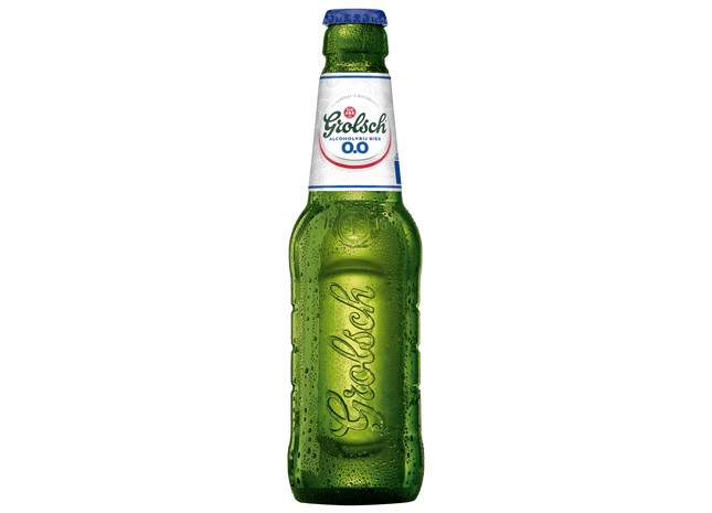 Grolsch Premium pilsner bier fles 0.0