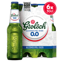 Grolsch Premium pale lager beer bottle 0.0