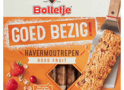 Bolletje Goed bezig graanrepen rood fruit