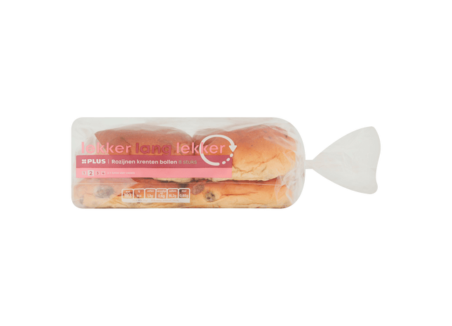 Krentenbollen lekker lang lekker