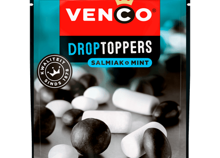 Venco Droptoppers salmiak & mint