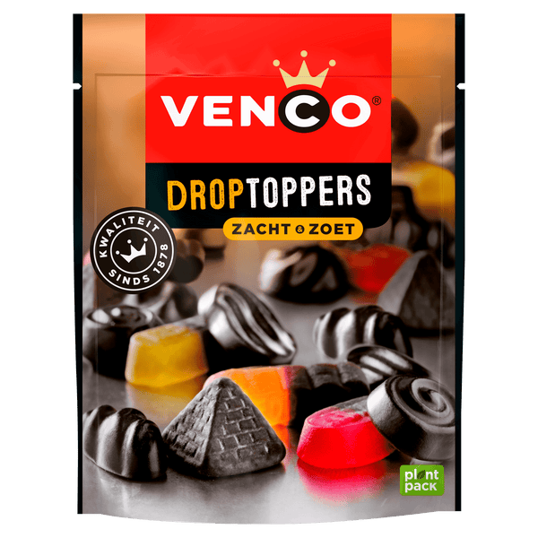 Venco Droptoppers zacht & zoet