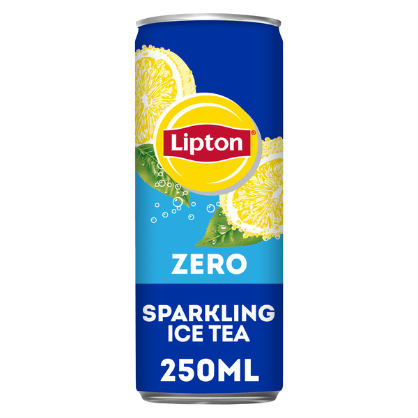 Lipton sparkling iced tea zero
