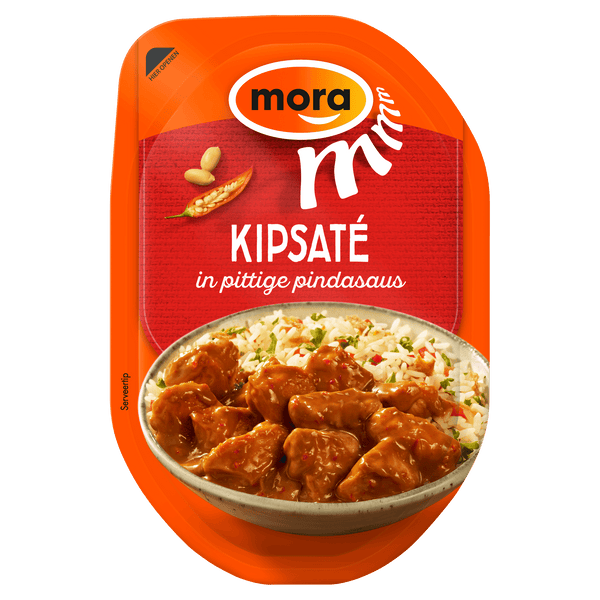 Mora Hähnchenspieße in Würziger Erdnusssauce