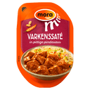 Mora Schweinefleischspieße in Würziger Erdnusssauce