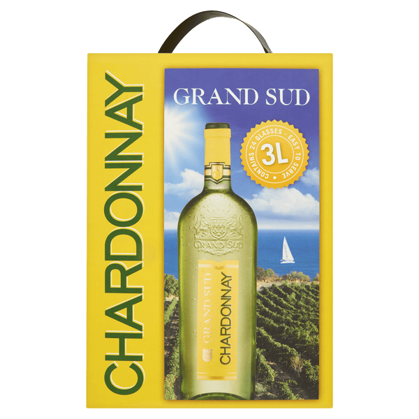 Grand Sud Chardonnay wine tap