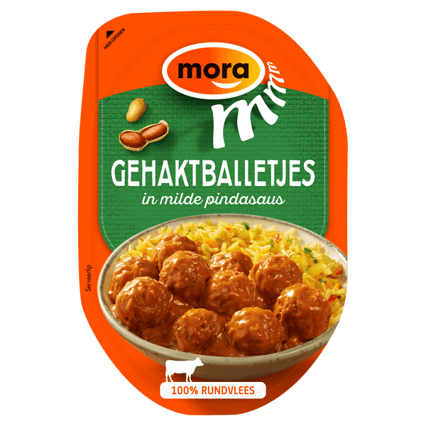 Mora Meatballs in Mild Peanut Sauce