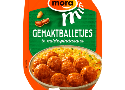 Mora Meatballs in Mild Peanut Sauce