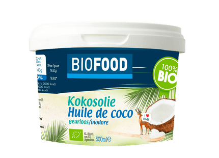 Damhert Biofood Kokosolie gebleekt bio