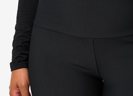 dames sportlegging flared zwart