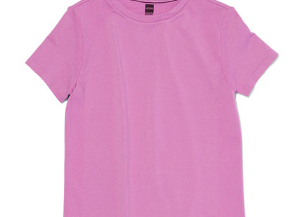 children's sports shirt seamless pink