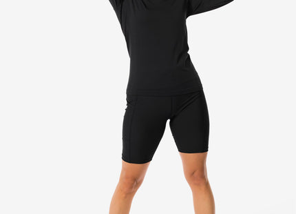 women's cycling shorts black