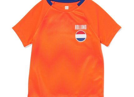 children's sports shirt Netherlands orange
