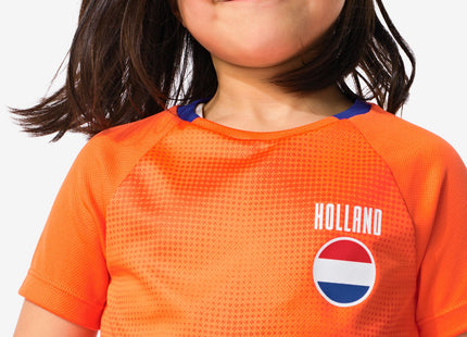 children's sports shirt Netherlands orange