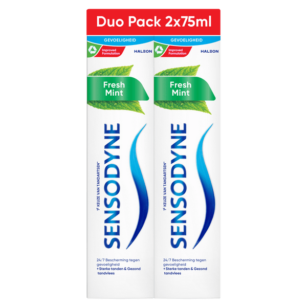 Sensodyne Freshmint toothpaste duo