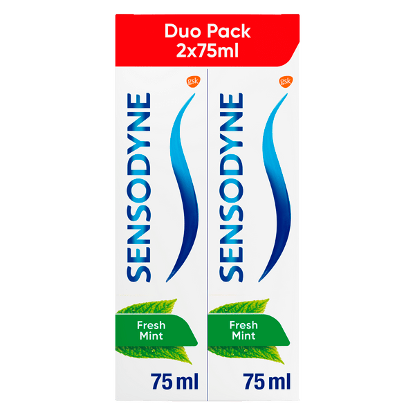 Sensodyne Freshmint toothpaste duo