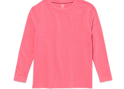 seamless children's sports shirt pink