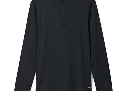 men's fleece sports shirt black