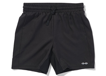 children's short sports pants black