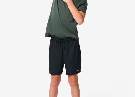 children's short sports pants black