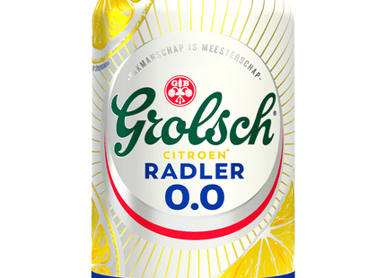 Grolsch Radler citroen 0.0 blik